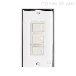 GORIKI ISLAND（ゴーリキアイランド） スイッチプレ-ト PL 03 CR 790023