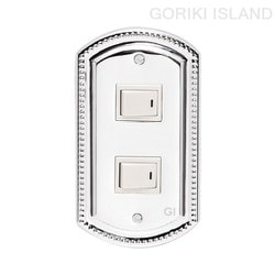 GORIKI ISLAND（ゴーリキアイランド） スイッチプレ-ト PB 02 CR 790042