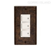 GORIKI ISLAND(ゴーリキアイランド) スイッチプレ-ト PL 03 AN 790053