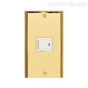 GORIKI ISLAND(ゴーリキアイランド) スイッチプレ-ト PL 01 PVD B 790071