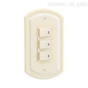 GORIKI ISLAND(ゴーリキアイランド) スイッチプレ-ト PB 03 WAB 790103