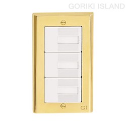 GORIKI ISLAND（ゴーリキアイランド） スイッチプレ-ト PC PVD 790201