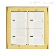 GORIKI ISLAND(ゴーリキアイランド) スイッチプレ-ト PC 02 PVD 790202