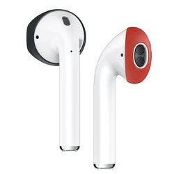 イヤホンカバー elago Secure Fit AirPods/Black・Red EL_APDCSSCSF_KR