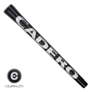 カデロ 2×2 PTG DUO AIR ブラック/シルバー Lサイズ/B無し [ゴルフ用グリップ]