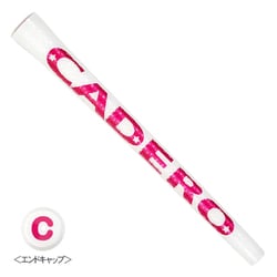 カデロ 2×2 PTG DUO UT ホワイト/ピンク Sサイズ/B有り [ゴルフ用グリップ]