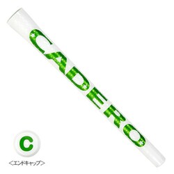 カデロ 2×2 PTG DUO UT ホワイト/グリーン Sサイズ/B有り [ゴルフ用グリップ]