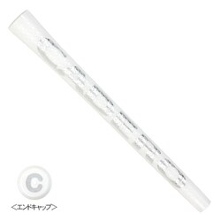 カデロ 2×2 PTG DUO UT ホワイト/シルバー Sサイズ/B有り [ゴルフ用グリップ]