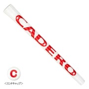 カデロ 2×2 PTG DUO UT ホワイト/レッド Lサイズ/B有り [ゴルフ用グリップ]