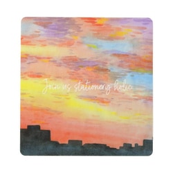 クオバディスダイアリー エグゼクティブサイズ用下敷き 16×16 夕焼け