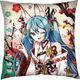 初音ミク 百鬼夜行 クッションカバー 妖狐 梅 [キャラクターグッズ]