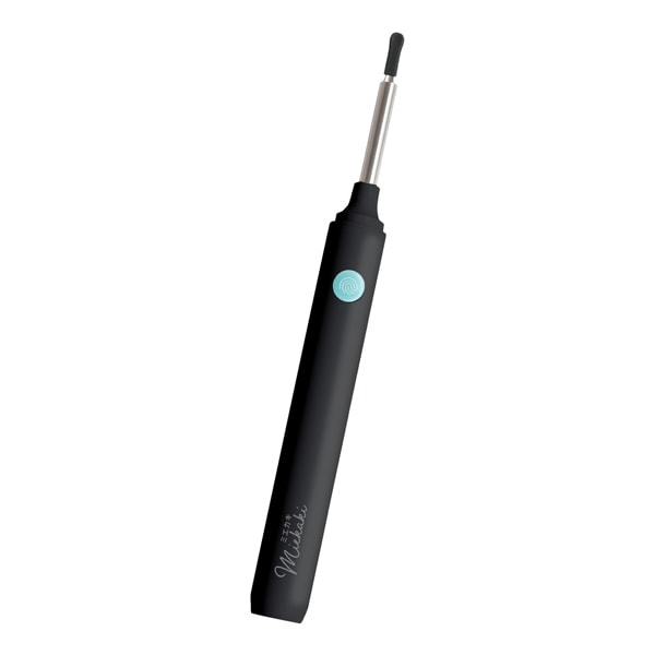 ワイヤレスカメラ付き耳かき ミエカキ 黒 3R-BBD02BK