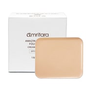 アムリターラ アメージングオーガニックファンデーション クリーミーモイスチャー SPF50+ PA++++ M3 ライトオークル 10g