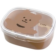 Sabuムームー 抗菌ワンタッチランチ M ブラウン ちょこくま 600ml PCA387029