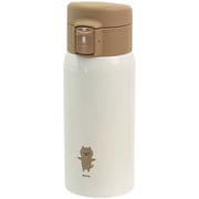 Sabuムームー ステンレスワンプッシュボトル ホワイト みるくねこ 350ml SHI391101