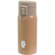 Sabuムームー ステンレスワンプッシュボトル ブラウン ちょこくま 350ml SHI391125