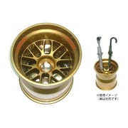 インテリア用品 49923 レーシングホイール アンブレラホルダー ゴールド