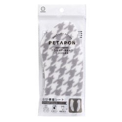 ペタポン吸着便座シート チドリチェック KSN-030