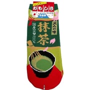 9708-20 [おもしろソックス 抹茶 22～25cm 1足]