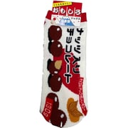 9665-30 [おもしろソックス ナッツ入りチョコ 22～25cm 1足]