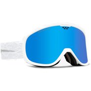 PIKE 24PM MATTE WHITE NURON(MOSS BLUE CONTRAST) [スキー スノーボード ゴーグル 眼鏡対応]