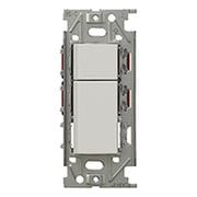 NKW02308-PW [NKシリーズ スイッチセット ダブル 3路（上トリプル/下ダブル） ピュアホワイト 1個入]