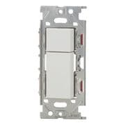 NKW02314-PW [NKシリーズ スイッチセット ダブル 4路（上トリプル/下ダブル） ピュアホワイト 1個入]