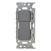 NKW02314-SG [NKシリーズ スイッチセット ダブル 4路（上トリプル/下ダブル） リソッドグレー 1個入]