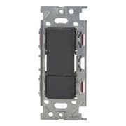 NKW02063-SB [NKシリーズ スイッチセット ダブル 4路+3路（上ダブル/下トリプル） ソフトブラック 1個入]