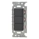 NKシリーズ スイッチセット トリプル 4路 ソフトブラック 1個入 NKW03014-SB