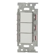 NKW03905-PW [NKシリーズ スイッチセット トリプル 3路+3路+4路 ピュアホワイト 1個入]