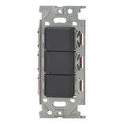 NKW03905-SB [NKシリーズ スイッチセット トリプル 3路+3路+4路 ソフトブラック 1個入]