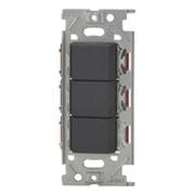 NKW03614-SB [NKシリーズ スイッチセット トリプル 3路+4路+4路 ソフトブラック 1個入]