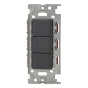 NKW03618-SB [NKシリーズ スイッチセット トリプル 4路+4路+3路 ソフトブラック 1個入]