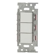 NKW03809-PW [NKシリーズ スイッチセット トリプル 3路+4路+3路 ピュアホワイト 1個入]
