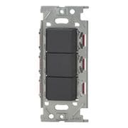 NKW03616-SB [NKシリーズ スイッチセット トリプル 4路+3路+4路 ソフトブラック 1個入]