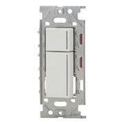 NKW02309-PW [NKシリーズ スイッチセット ガイドランプ付 ダブル 3路（上トリプル/下ダブル） ピュアホワイト 1個入]