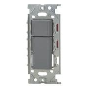 NKW02309-SG [NKシリーズ スイッチセット ガイドランプ付 ダブル 3路（上トリプル/下ダブル） リソッドグレー 1個入]