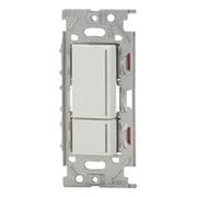 NKW02012-PW [NKシリーズ スイッチセット チェックランプ付 ダブル 3路（上ダブル/下トリプル） ピュアホワイト 1個入]