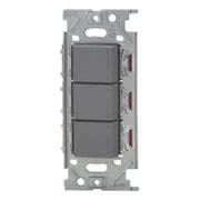 NKW03012-SG [NKシリーズ スイッチセット チェックランプ付 トリプル 3路 リソッドグレー 1個入]