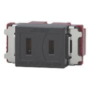 JEC-BN-5-SB [NKシリーズ 埋込コンセント ソフトブラック 1個入]