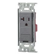 JEC-BN-ITGE-SG [NKシリーズ 埋込アースターミナル付15A/20A兼用コンセント 125V リソッドグレー 1個入]