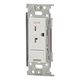 JEC-BN-LIGE-PW [NKシリーズ 埋込アースターミナル付15A/20A兼用コンセント 250V ピュアホワイト 1個入]