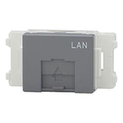 JEC-BN-LW6AL-SG [NKシリーズ 埋込モジュラジャック 8極8心 Cat6A LAN入 リソッドグレー 1個入]
