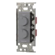 NKS-2RS0S-SG [NKシリーズ 感熱センサ用ロータリスイッチ 2回路 リソッドグレー 1個入]