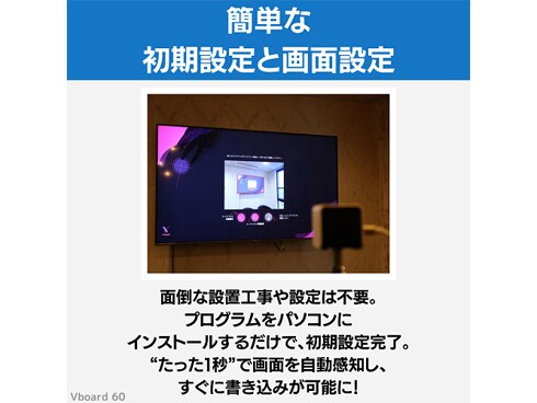 Vboard あらゆるモニターを電子黒板に変える次世代 電子黒板 画面