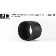DWO480102 1/48 F-4B/C/D ファントムII 用 ノズルセット （タミヤ用） [プラモデル用パーツ]