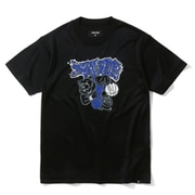 SJT23157 [ジュニア Tシャツ グリズリー グラフィティ ロゴ 160cm ブラック]