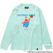 SJT23160S [ジュニア ロングスリーブTシャツ パトリック スター 160cm アクアミント]