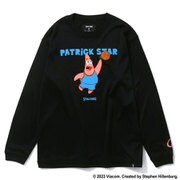 SJT23160S [ジュニア ロングスリーブTシャツ パトリック スター 140cm ブラック]